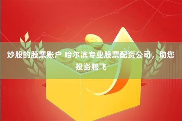 炒股的股票账户 哈尔滨专业股票配资公司，助您投资腾飞
